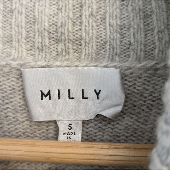 Milly Wool Turtleneck Sweater Dress Size S - Picture 3 of 5
